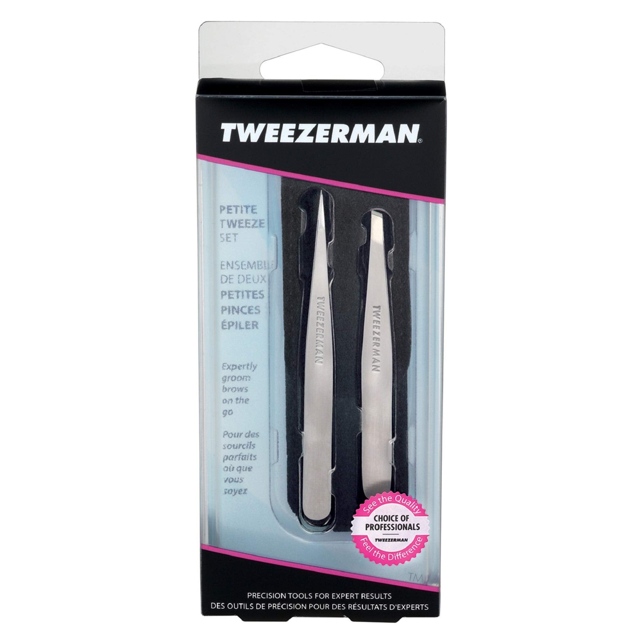 Tweezerman stérilisation possible autoclave ou Barbicide.