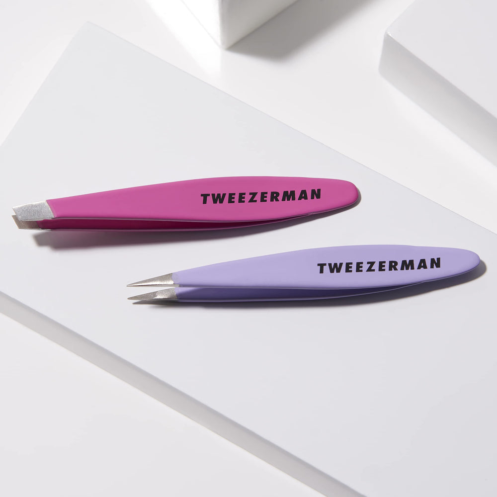 Guía de uso de pinzas Tweezerman para cejas en diario.