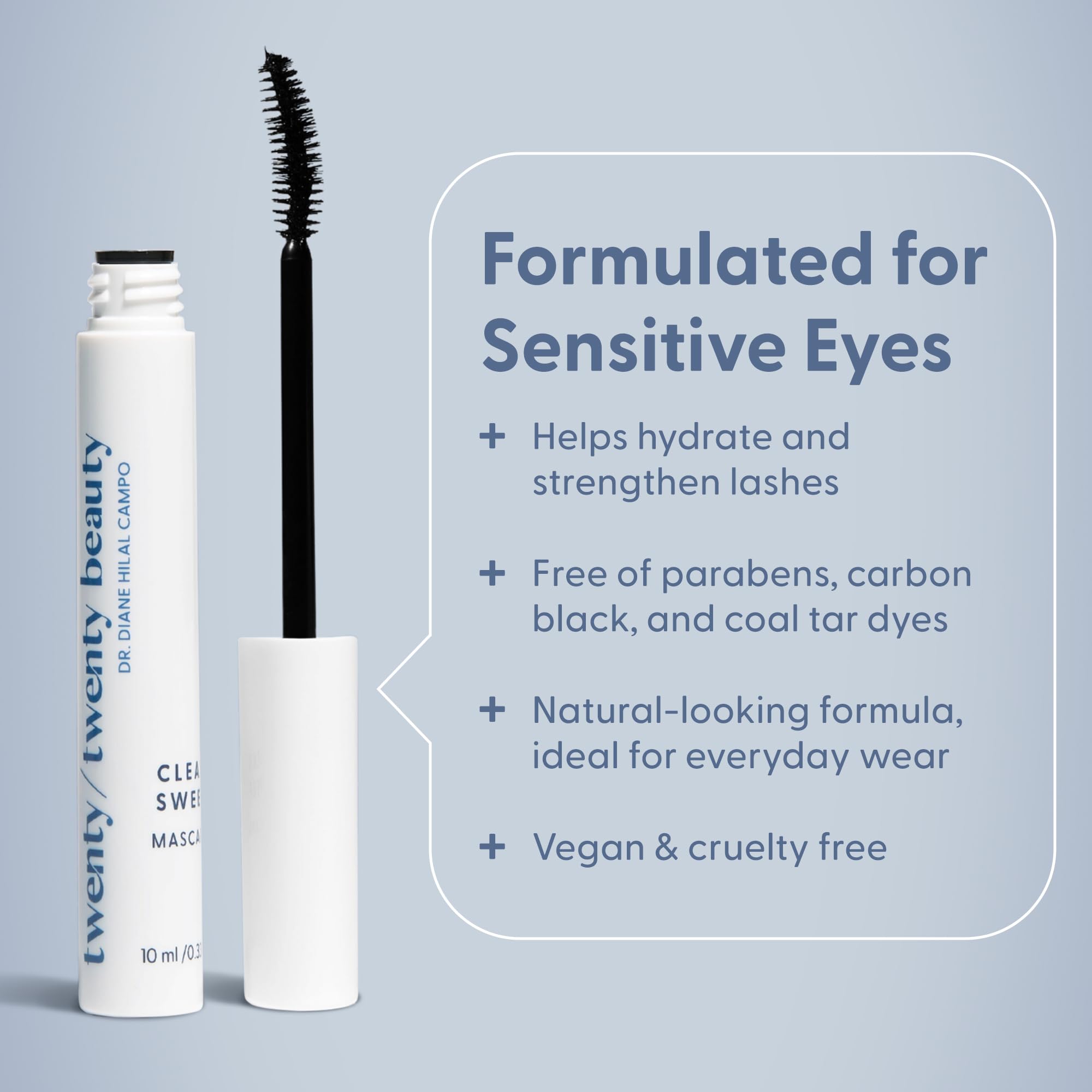 Twenty/Twenty Clean Sweep Mascara: pestañas más largas y definidas