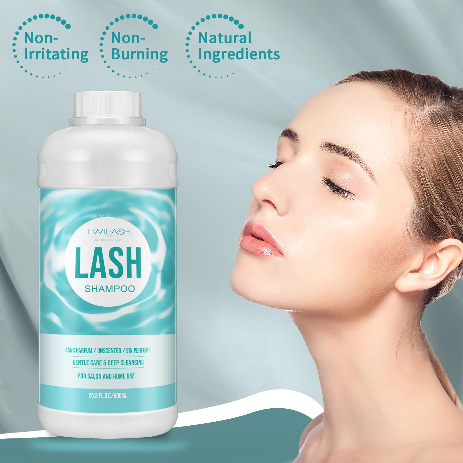 TWILASH BY DLY: ideal para salón o casa, ayuda a retener las extensiones con cuidado.