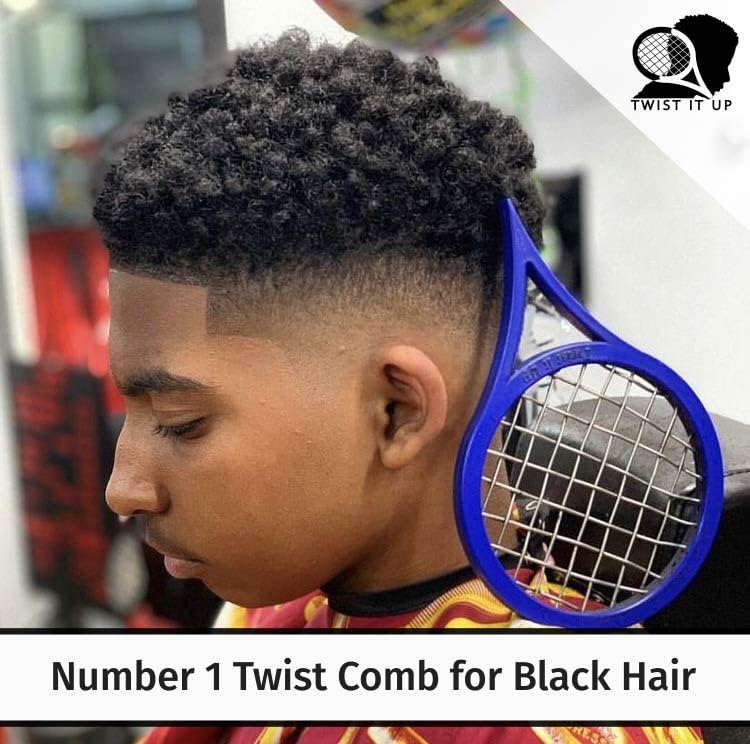 Twist It Up peigne usage quotidien pour cheveux naturels et bouclés