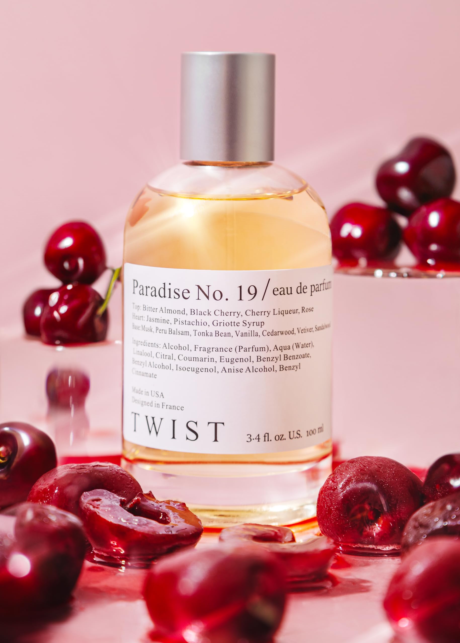 Twist Paradise No.19, envase reciclable y sostenible para cuidado del planeta.