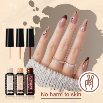 TWOEIGHT colores brillantes y opacos para diseños variados de uñas.