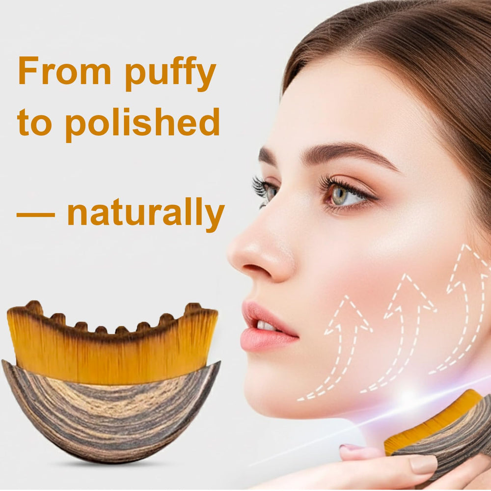 TWPER gua sha acero inoxidable forma de corazón para contorno facial