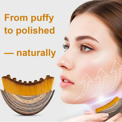 TWPER gua sha acero inoxidable forma de corazón para contorno facial