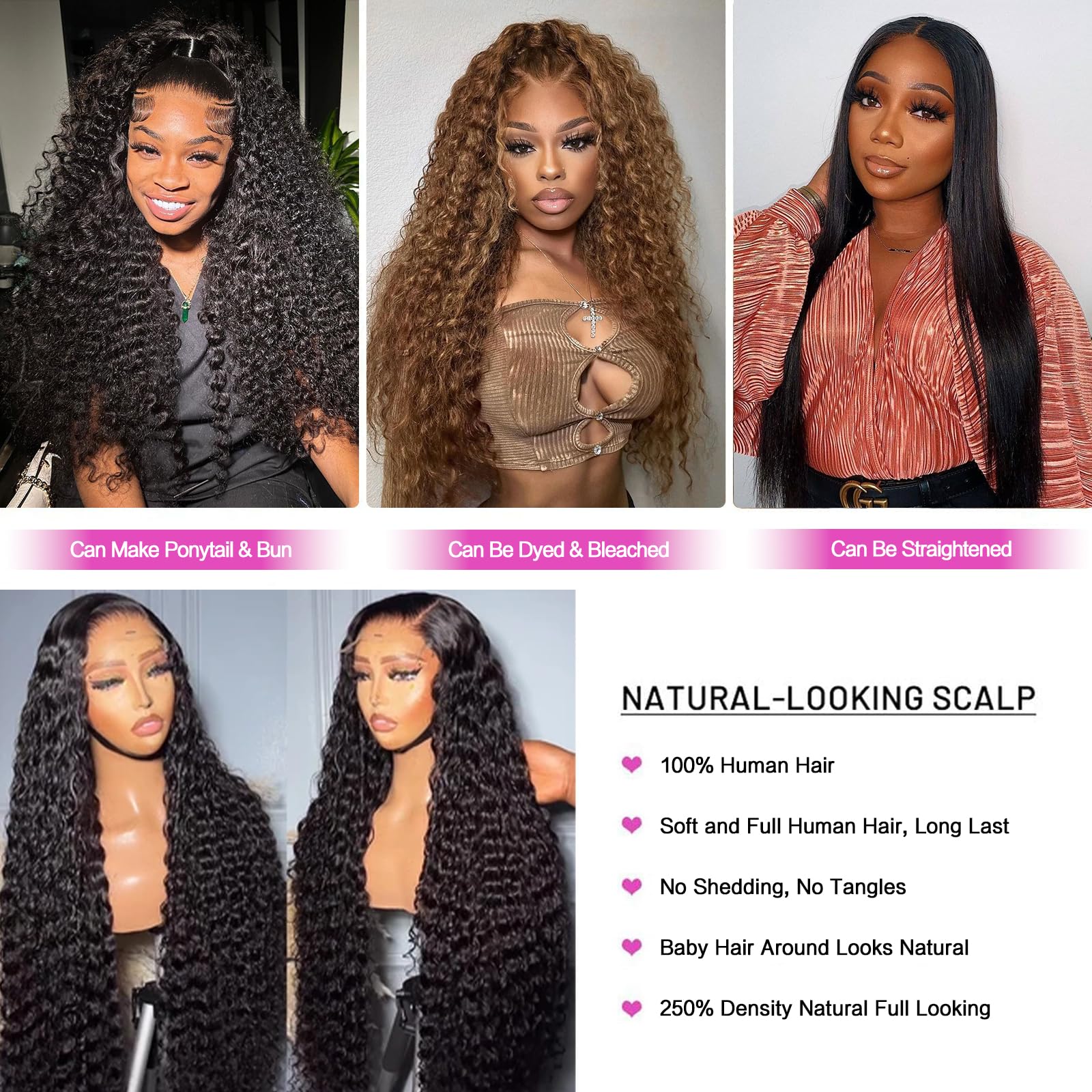 Tyiu wet and wavy texture for quick, versatile styling.