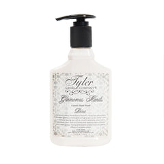 Loción de manos Tyler Diva, envase práctico para rituales de cuidado nocturno.