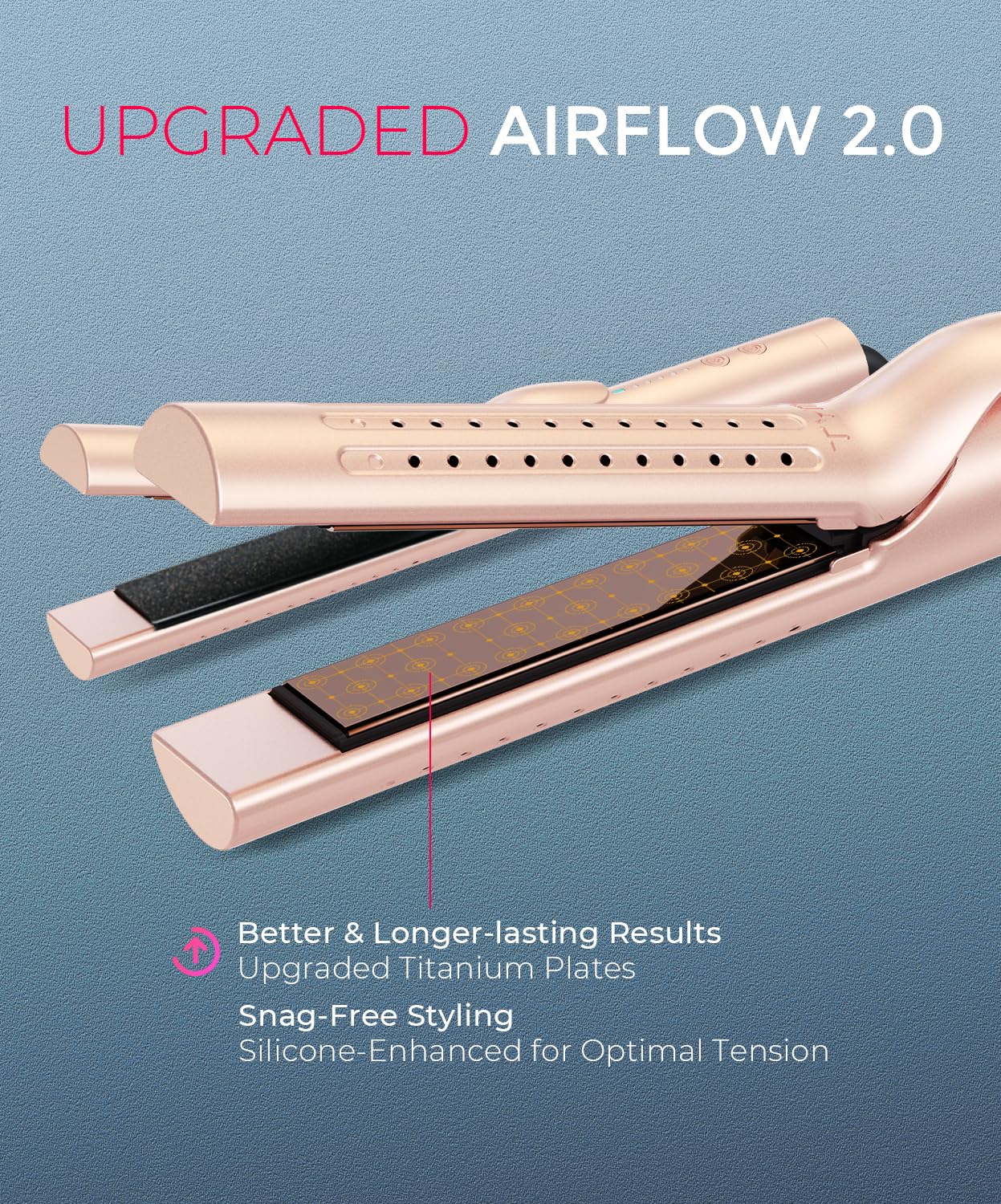 TYMO Airflow 2.0 con voltaje dual para viajes