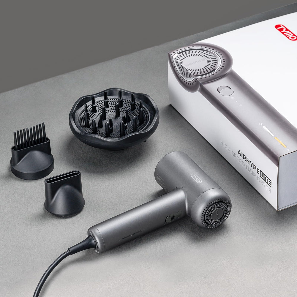 TYMO AIRHYPE Lite – operación silenciosa para sesiones tranquilas.