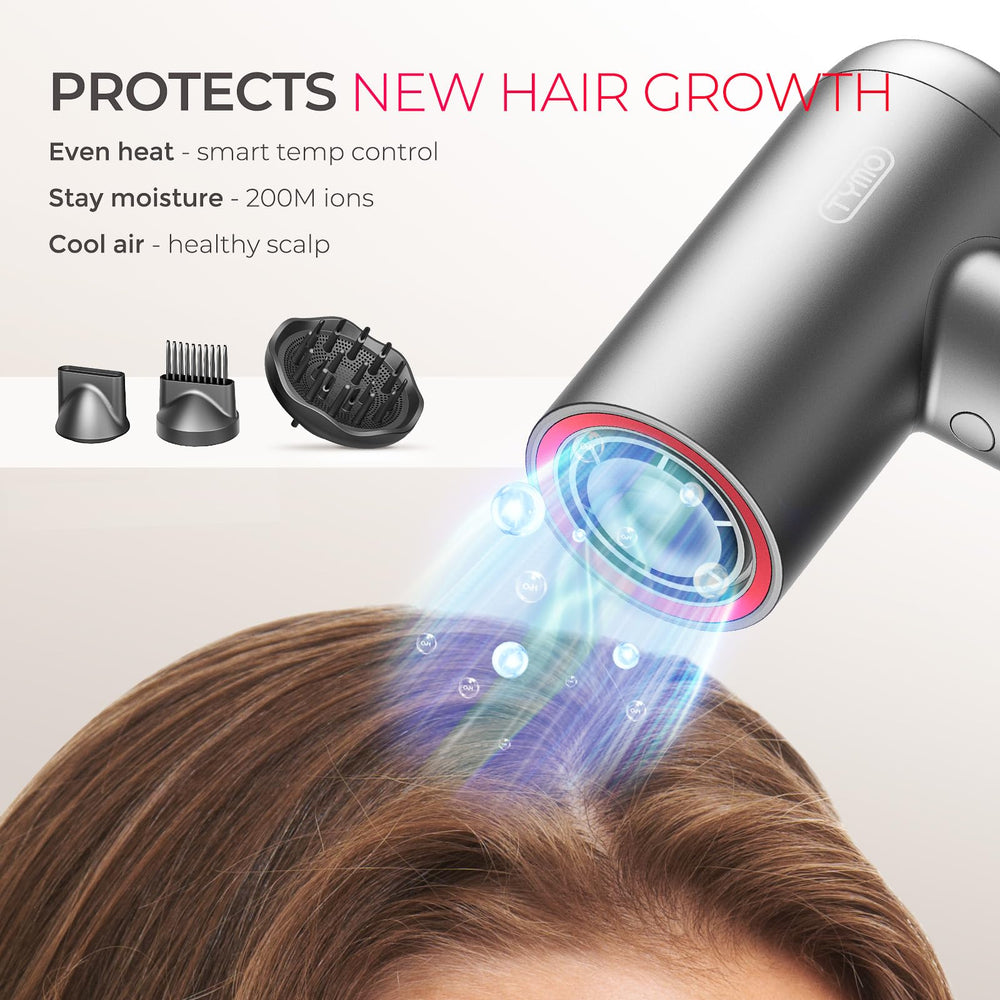 TYMO AIRHYPE Lite – peine SilkGlide para alisar y peinar texturas.