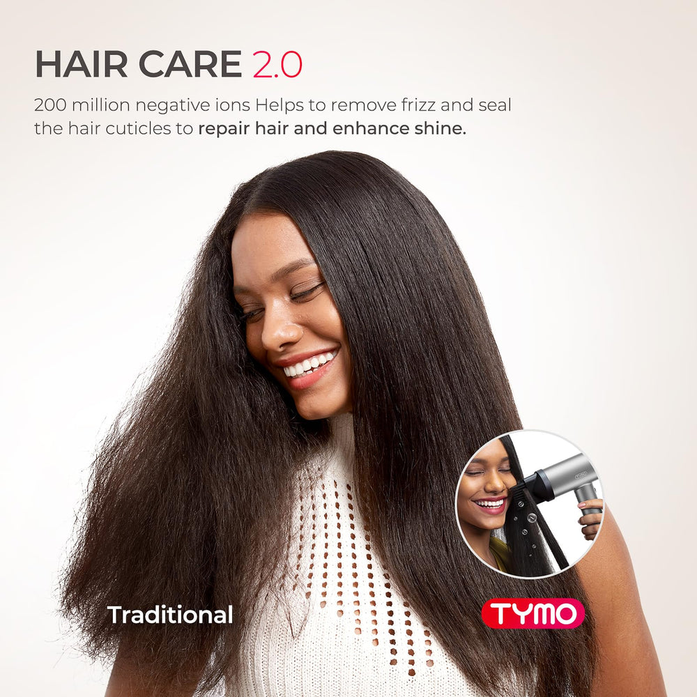 TYMO AIRHYPE Lite – difusor VersaCurl con púas abajo para definición de rizos.