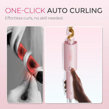TYMO CURLPRO Revestimiento ceramico tourmalina aporta brillo suave a cada rizo