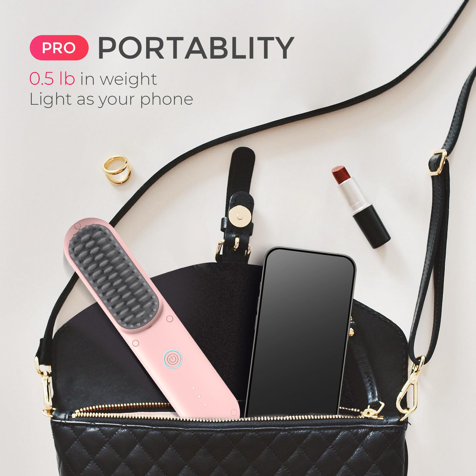 TYMO Porta PRO estilo versátil para volumen y texturas