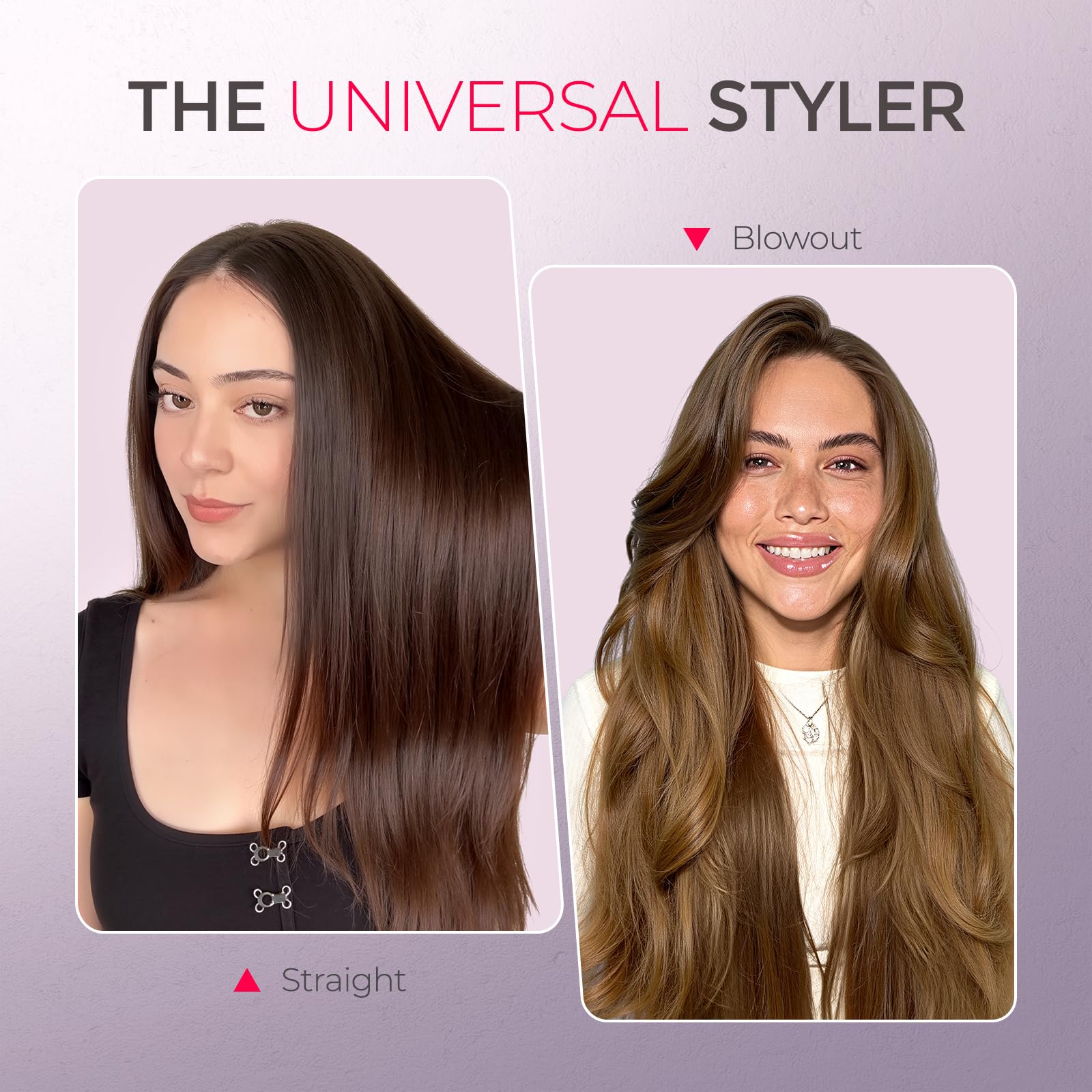 TYMO Ring superficie cerámica con keratina para brillo y salud del cabello.
