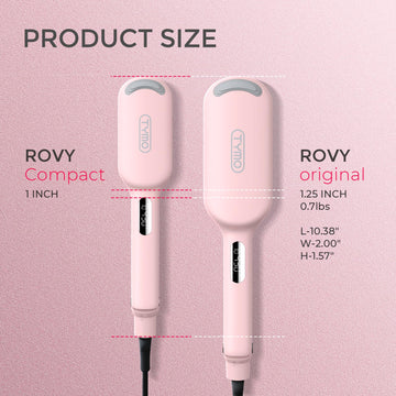 TYMO ROVY acabado rosa, perfecto para peinados diarios.