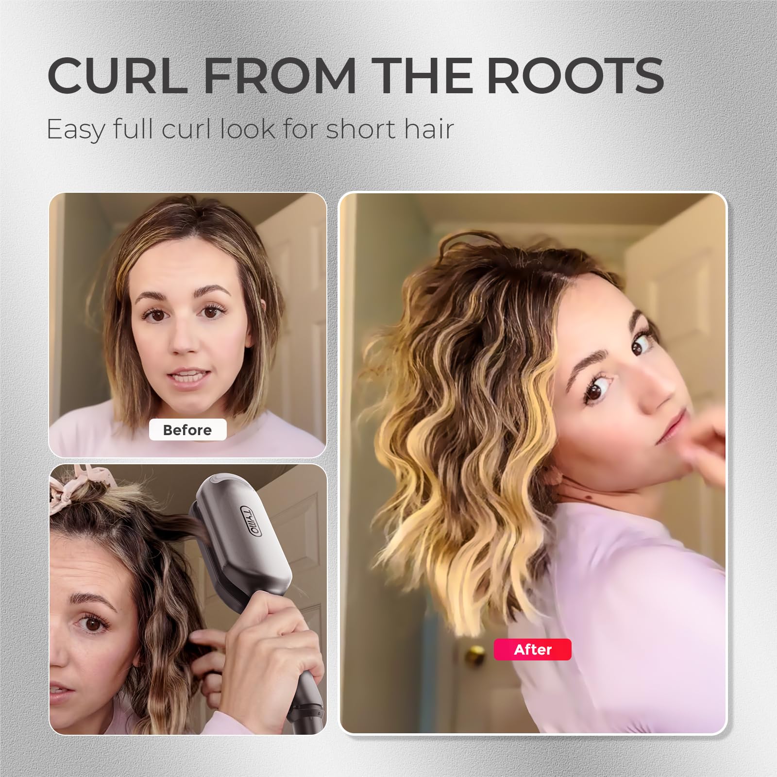 TYMO ROVY recubrimiento cerámico-turmalina cuida el cabello.