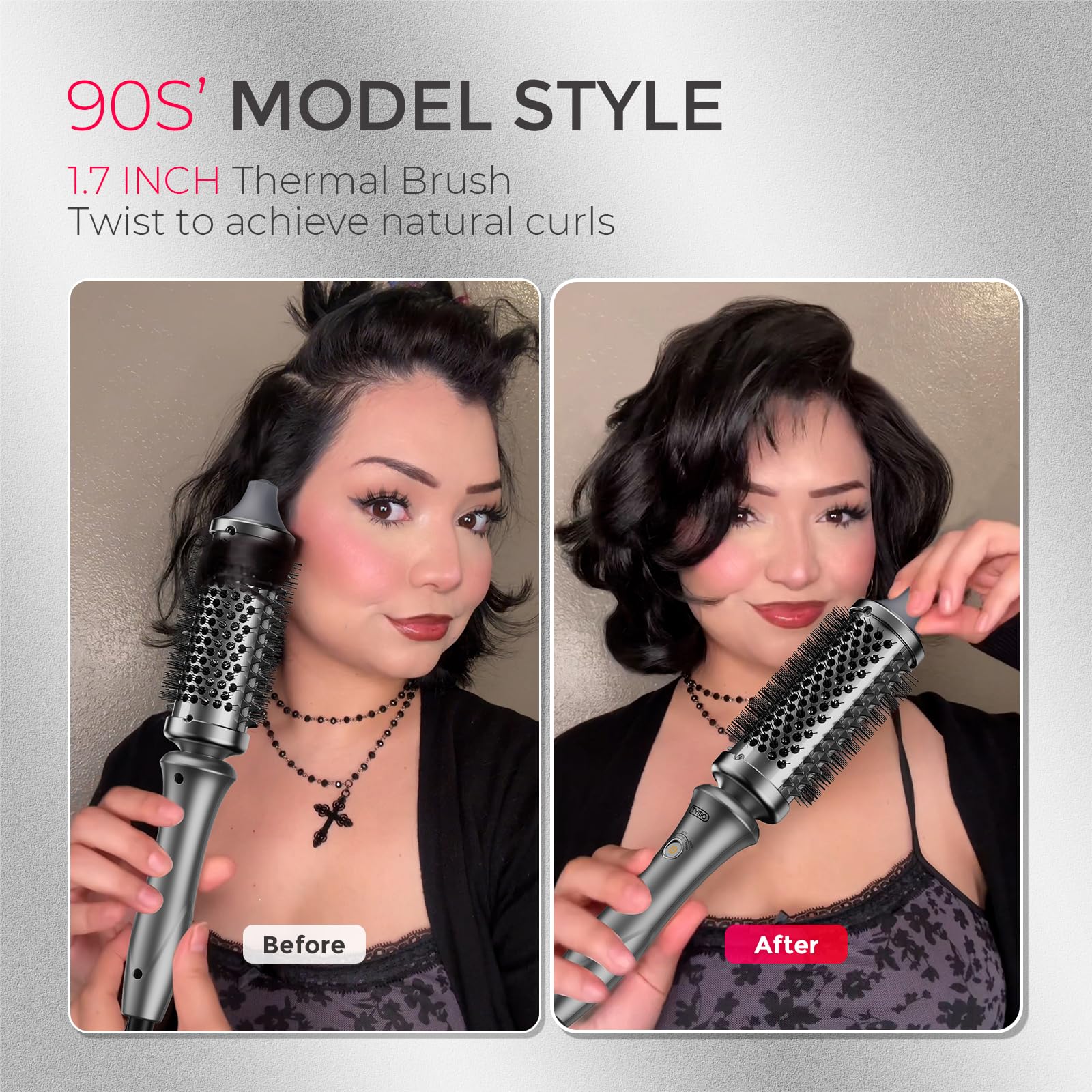 TYMO Stylux ajuste de temperatura digital en tres niveles para distintos tipos de cabello