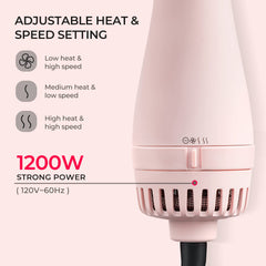 TYMO ventilación 360 grados para secado rápido y resultados duraderos