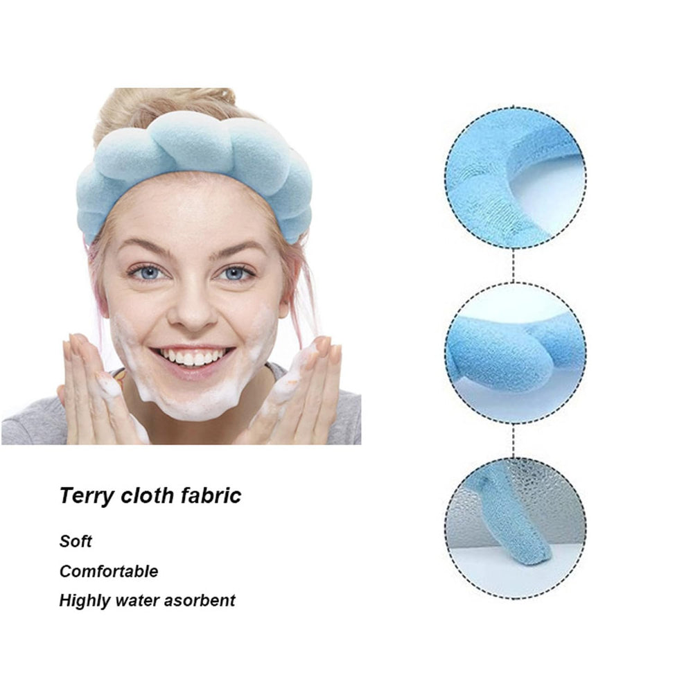 TYSSELY diadema para spa, ducha y yoga, protege el maquillaje.