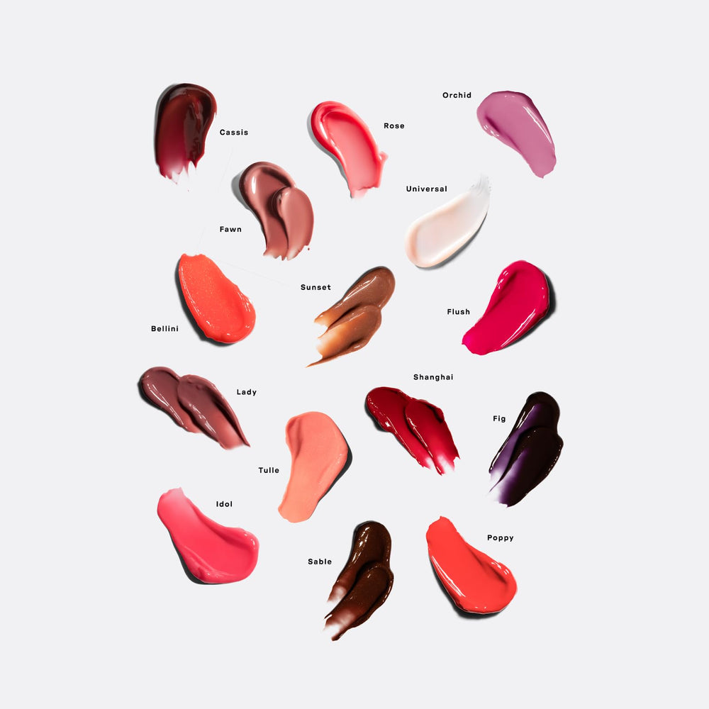 Pigmentos minerales en U Beauty Plasma Lip Compound realzan el color natural de los labios.