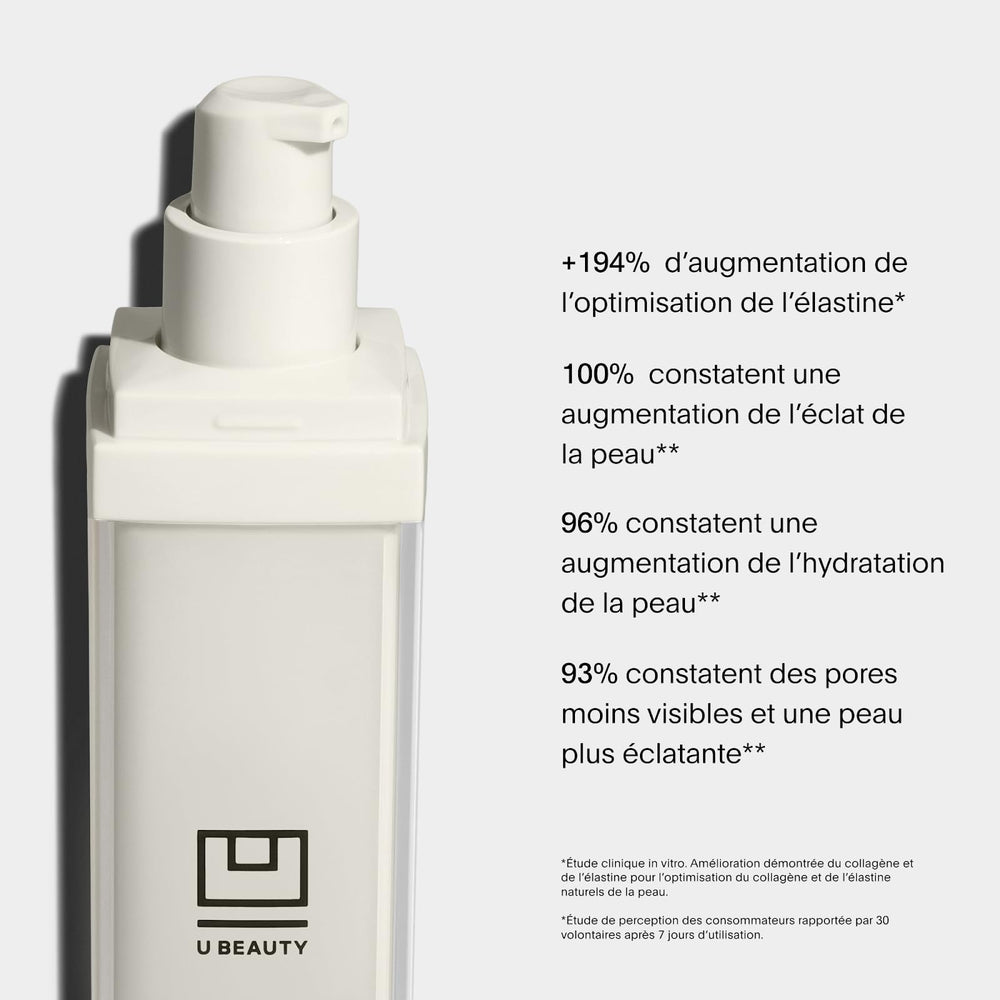 U Beauty Resurfacing Compound Serum, rutina diaria para piel más uniforme y luminosa.