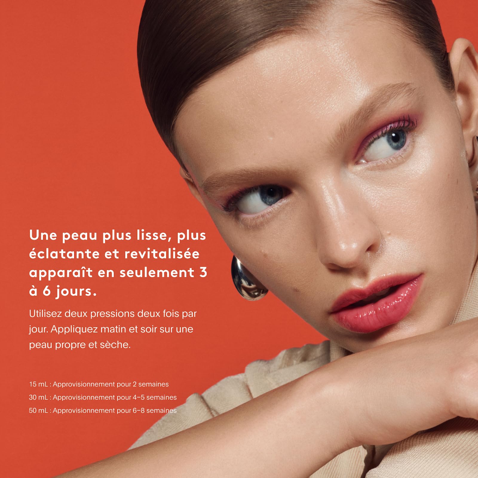 U Beauty Resurfacing Compound Serum, textura sedosa que se absorbe rápidamente.