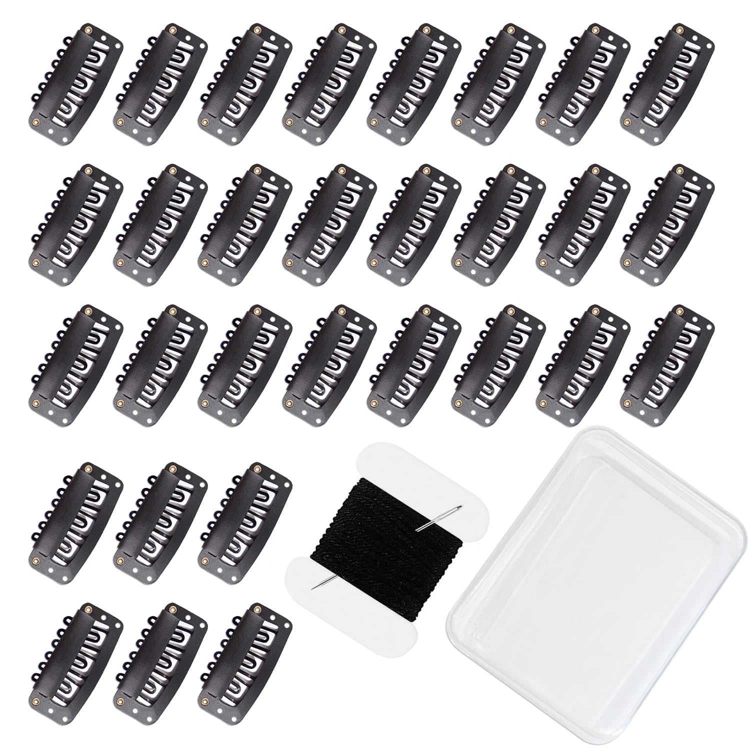 Clip en forma U de 32 mm de uadbau para fijar extensiones.