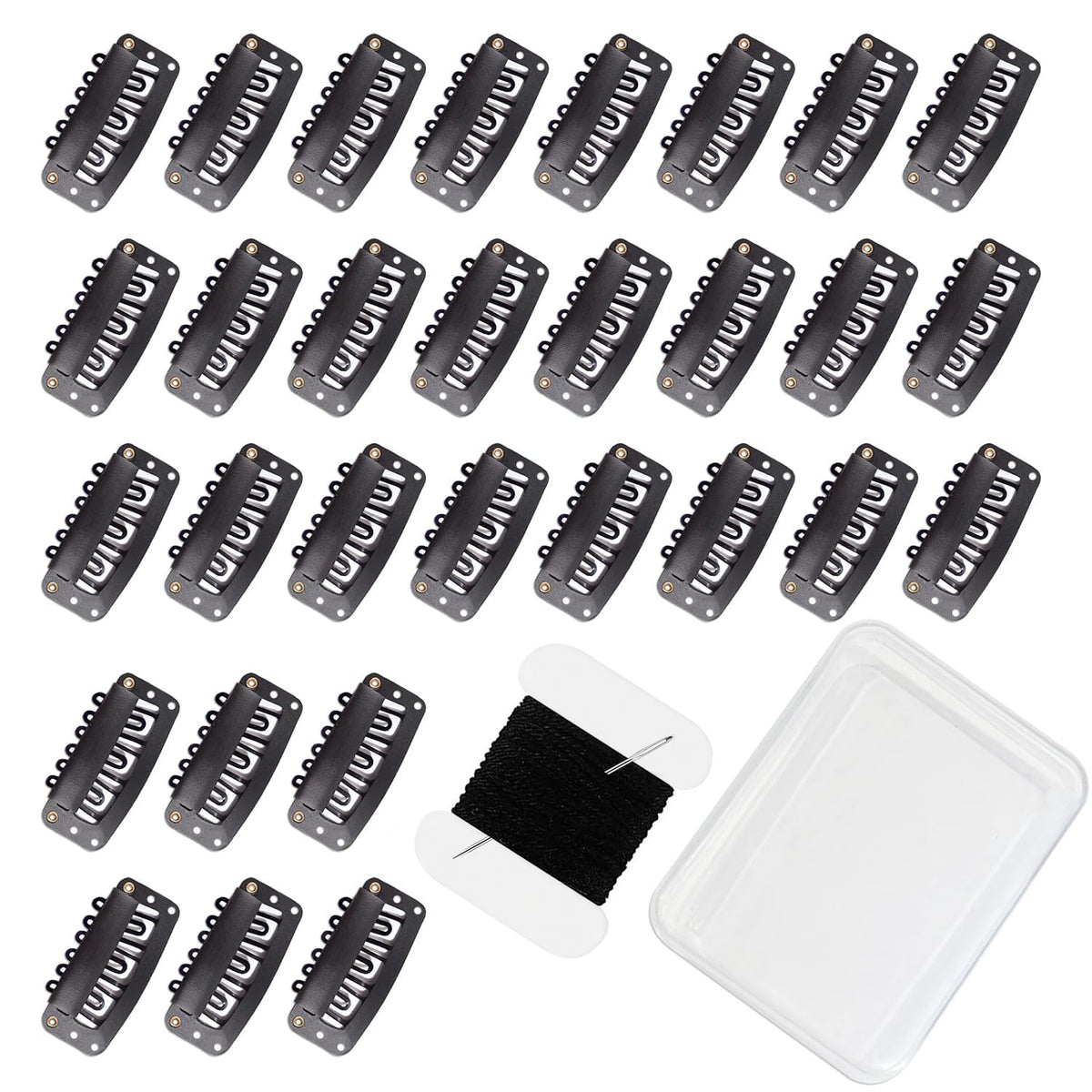 Clip en forma U de 32 mm de uadbau para fijar extensiones.