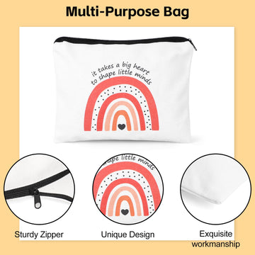 Bolsas de maquillaje estilo 2 de UAREHIBY, resistente para viaje diario
