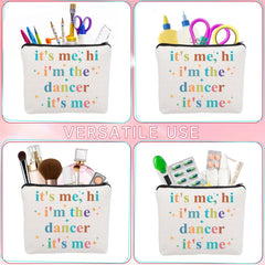 UAREHIBY bolsa de danza de gran capacidad para cosméticos y accesorios.