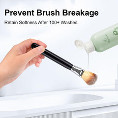 Champú Ubisye para limpieza profunda de brochas de maquillaje