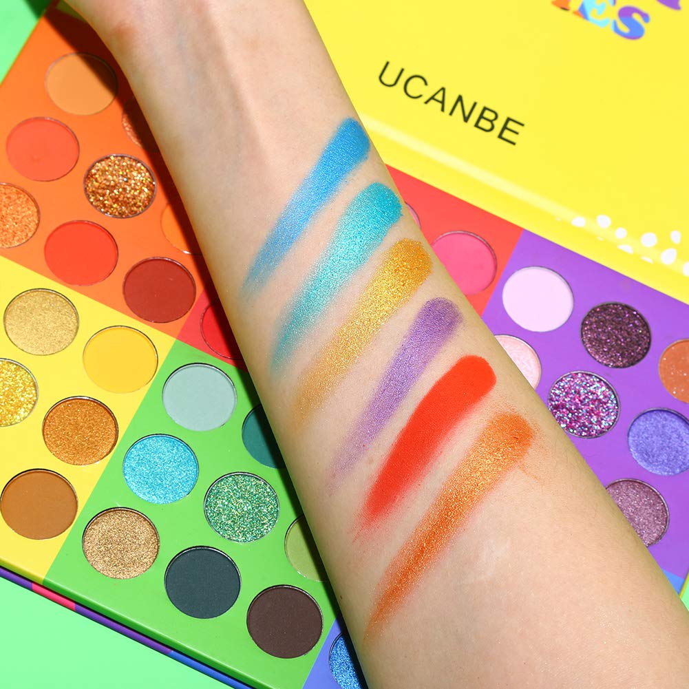 UCANBE Splashy Candies mezcla fácil para difuminar y degradados limpios