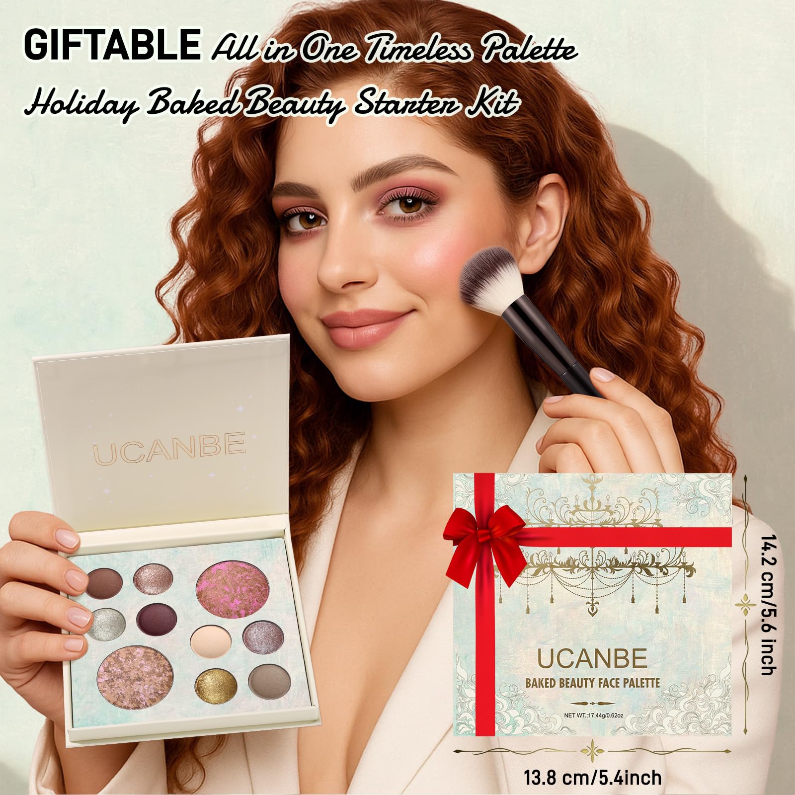 Aplicadores duales UCANBE para maquillaje rápido y versátil.