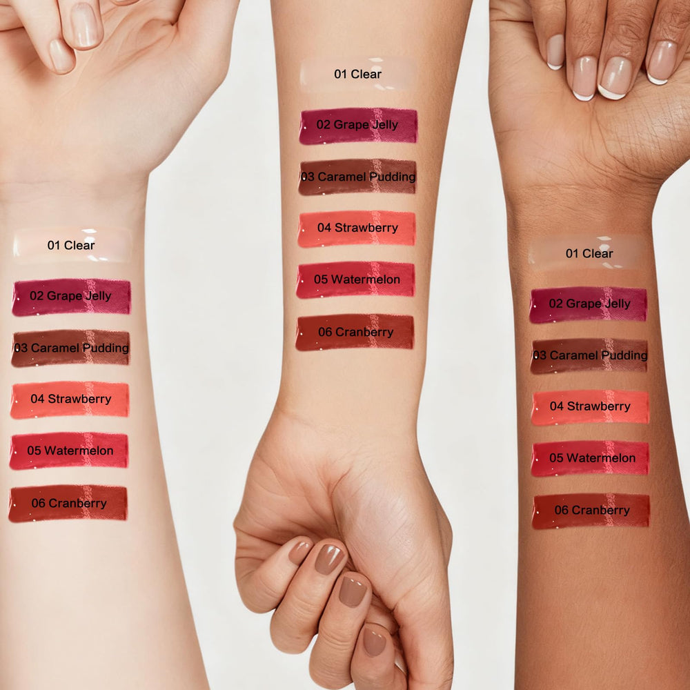UCANBE brillo labial con tonos para todos los estilos de maquillaje
