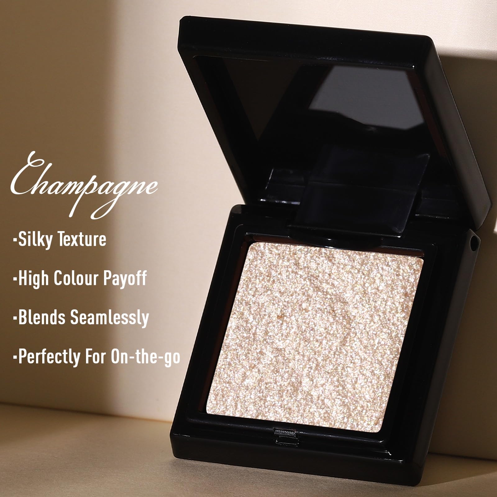 UCANBE Champagne Shimmer: difuminación perfecta para transiciones limpias