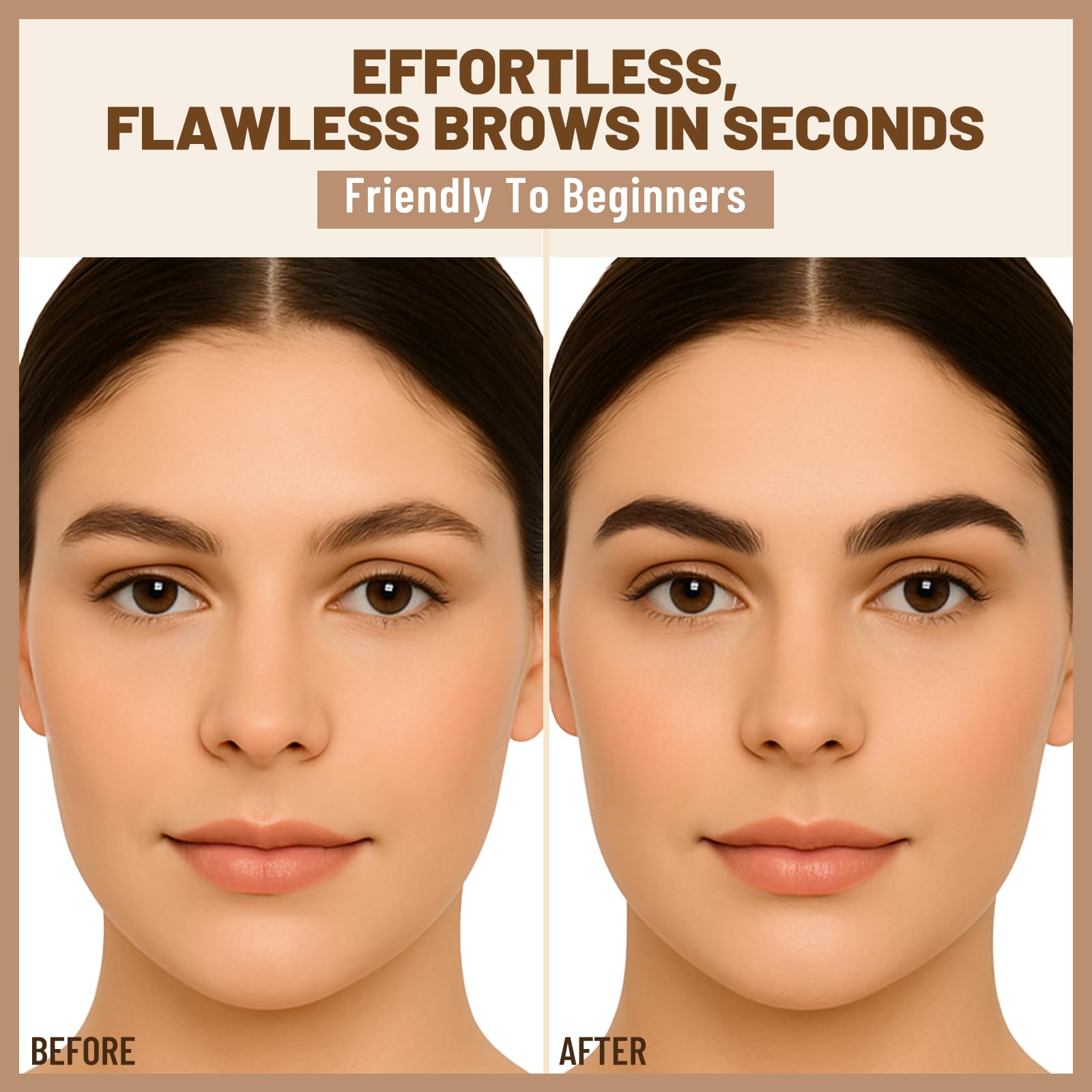 UCANBE double-ended brush blends color for seamless edges