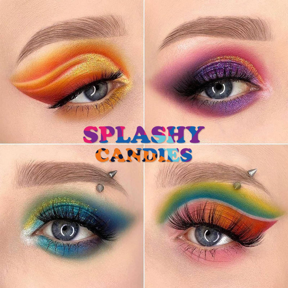 UCANBE Splashy Candies estuche seguro y libre de crueldad para uso diario