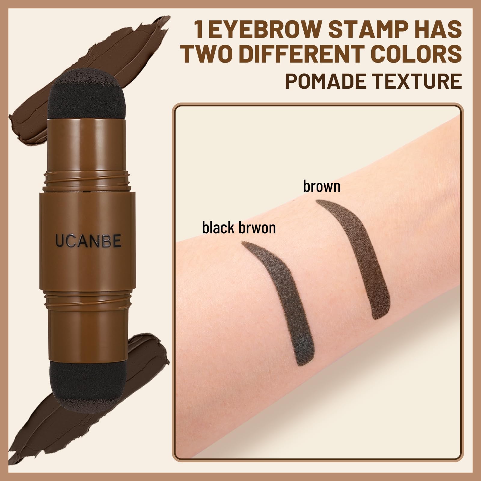 UCANBE finishing powder creates a matte, lasting finish