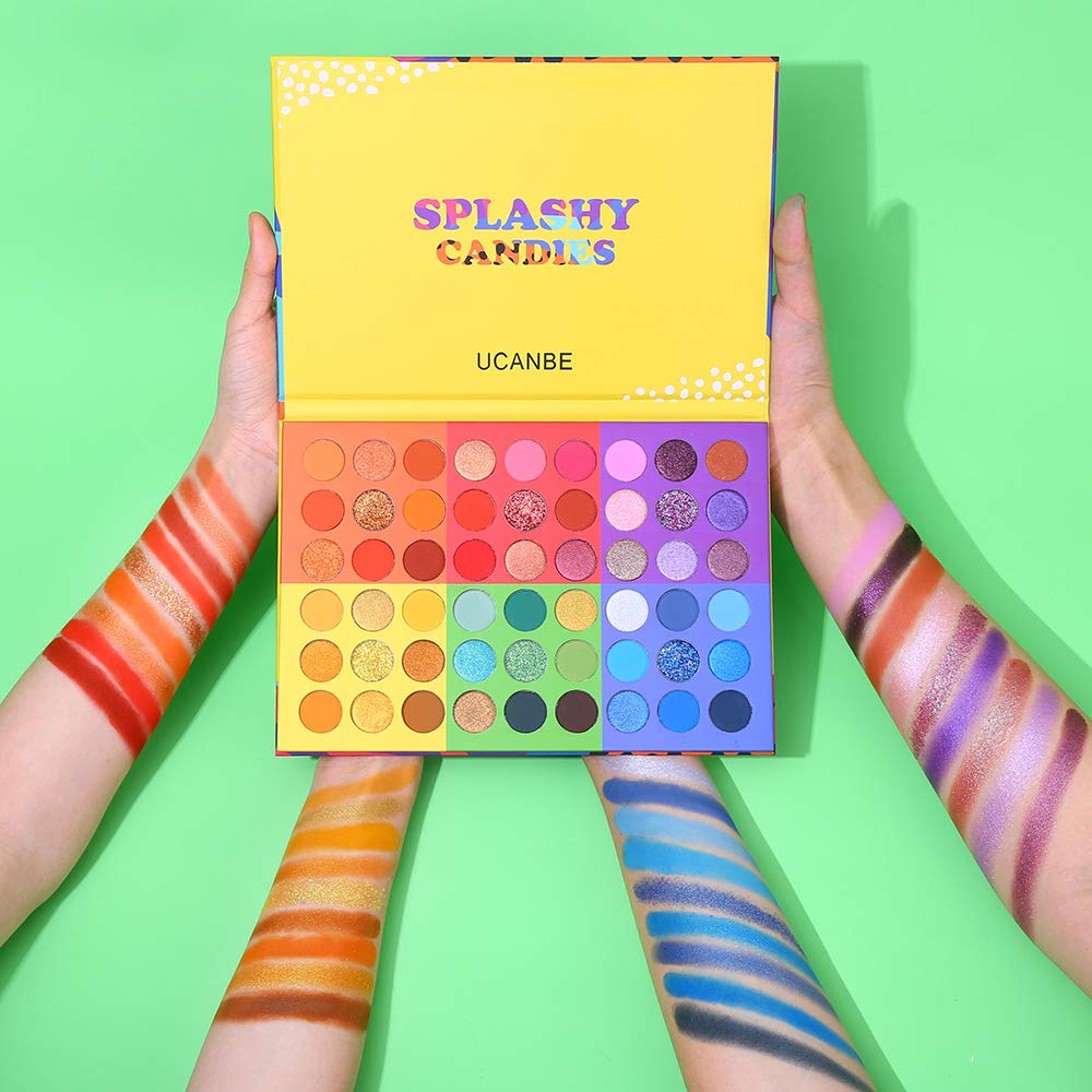 UCANBE Glitter Splashy Candies brillos llamativos para toques festivos