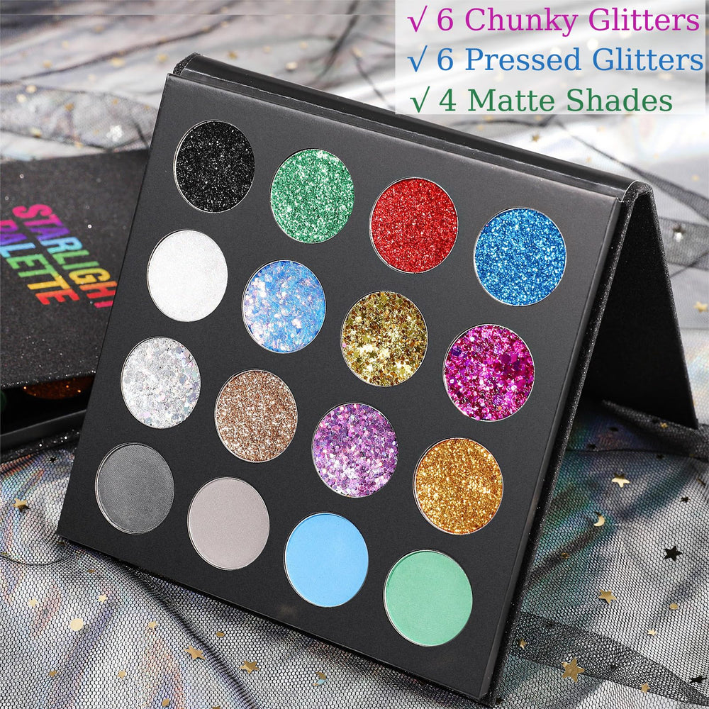 UCANBE Glitter pulido con brillos finos para acabado elegante.