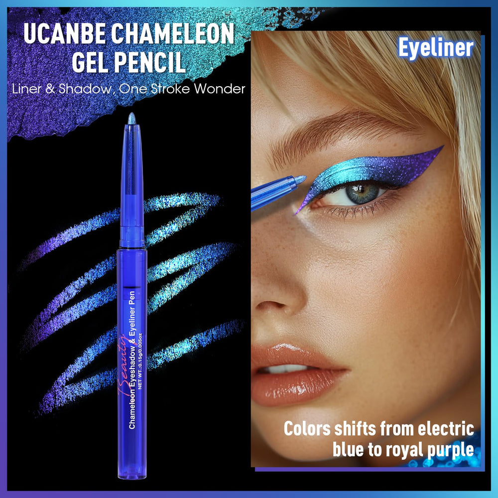 UCANBE Lápiz Gel Cameleon para aplicación suave y difuminación precisa.