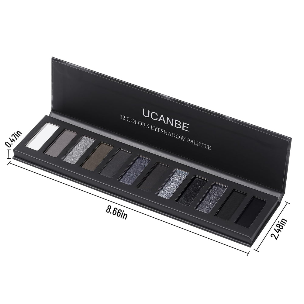Look Smoky con sombras UCANBE para un efecto dramático.