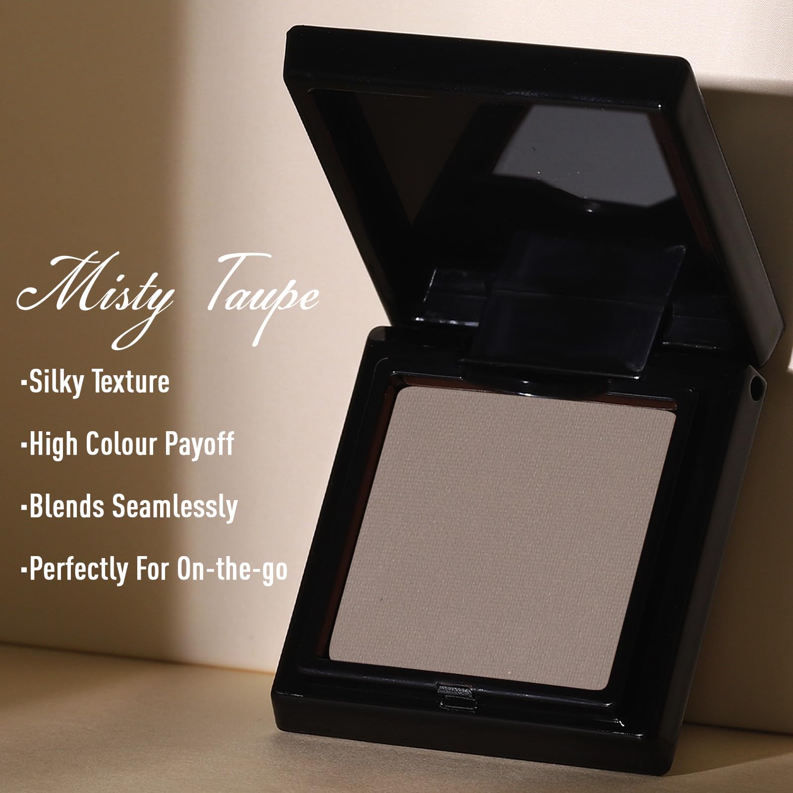 UCANBE Misty Taupe uso diario fácil gracias a la aplicación suave.