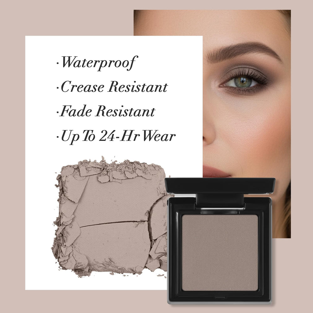 UCANBE Misty Taupe sombras con brillos intensos para fiestas.