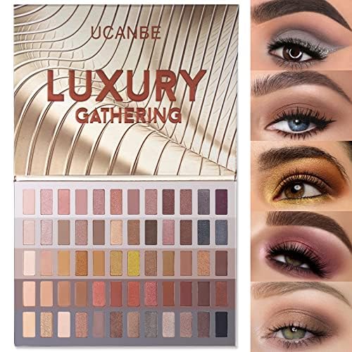UCANBE paleta 60 colores naturales para looks diarios