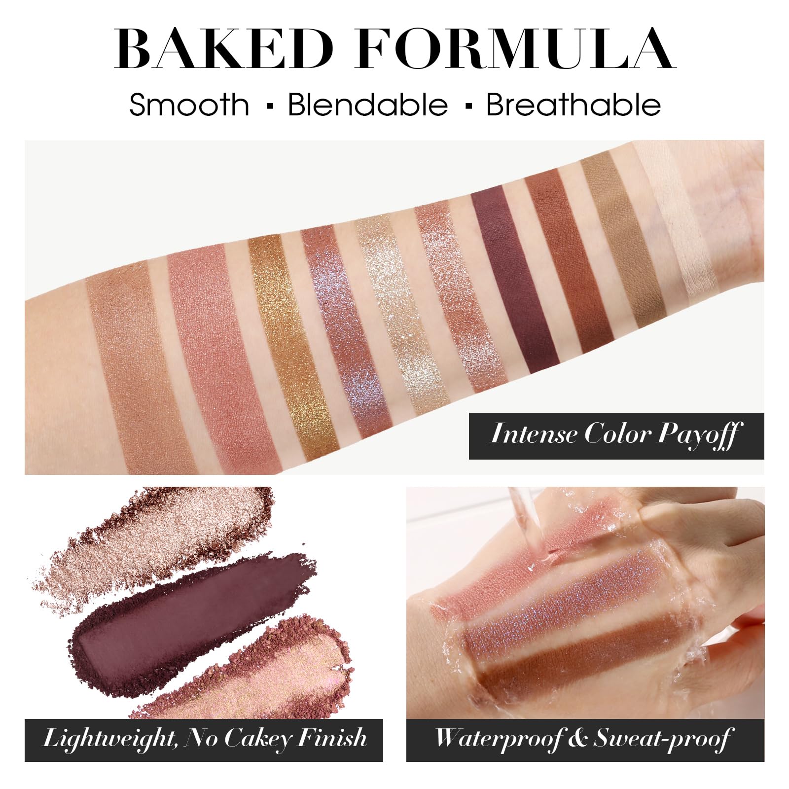 Paleta facial completa UCANBE para un rostro completo en una sola paleta.