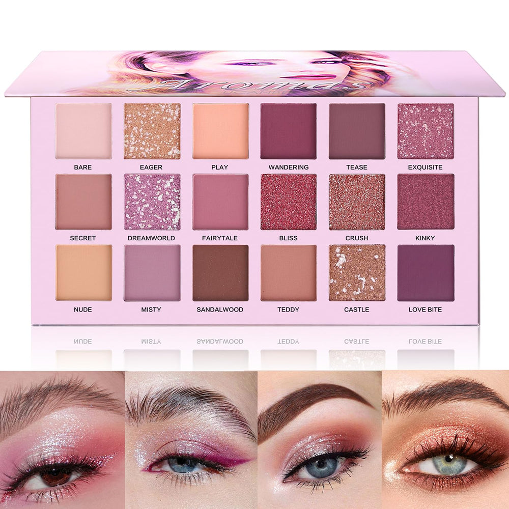 UCANBE Paleta neutras: exterior con espejo para retoques rápidos.