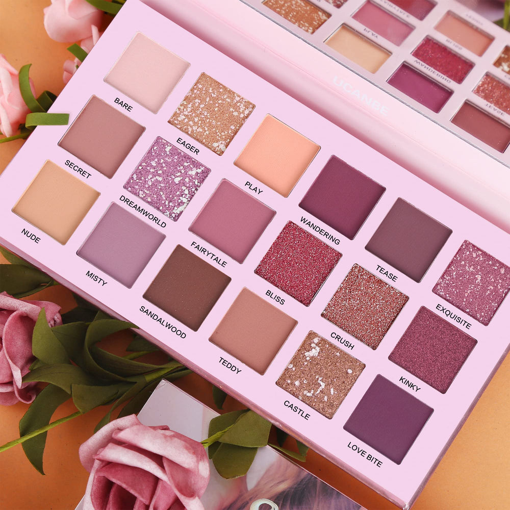 UCANBE Paleta neutras: regalo perfecto gracias a estuche elegante y espejo.