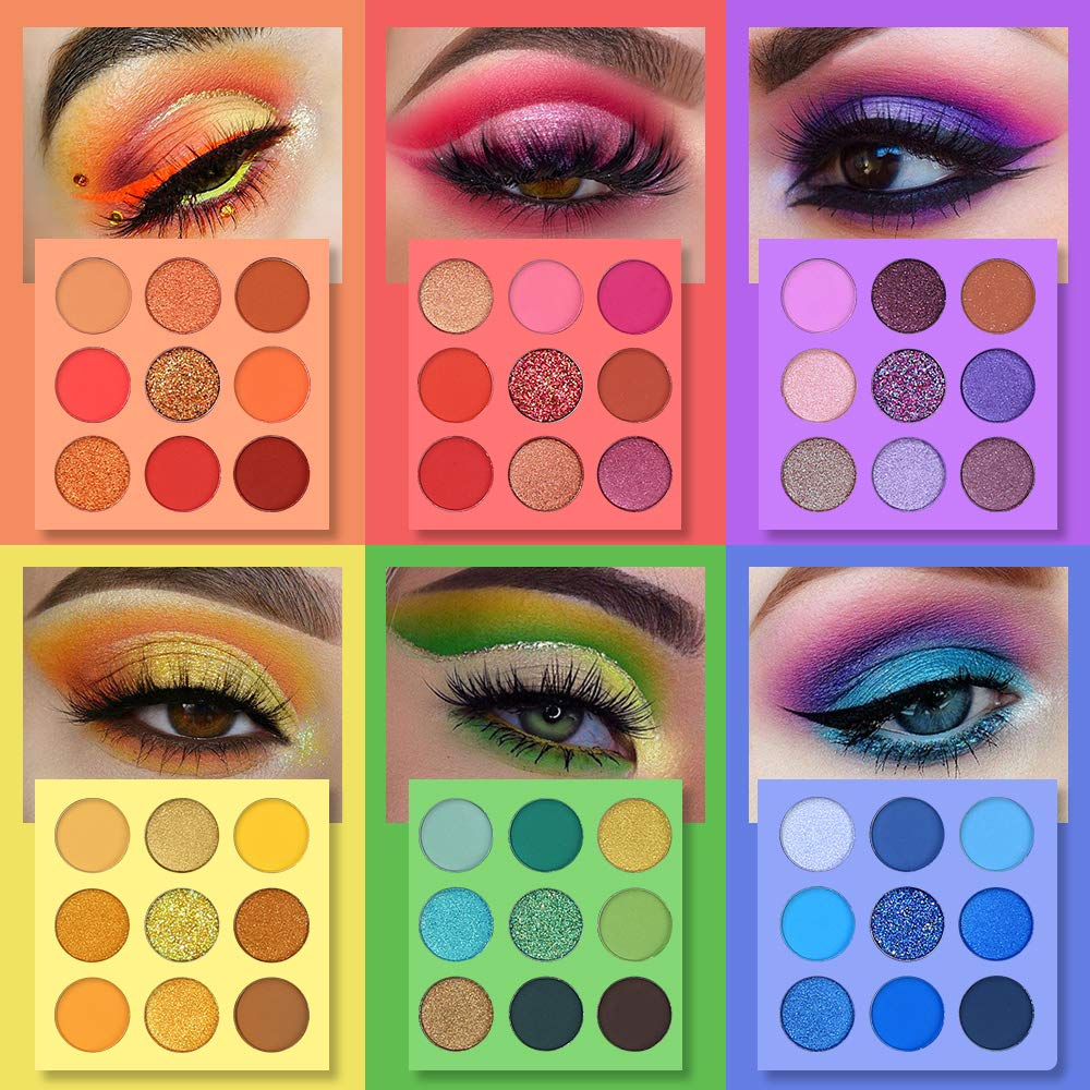 UCANBE Splashy Candies muestra sombras mate para transiciones suaves en cualquier ocasión