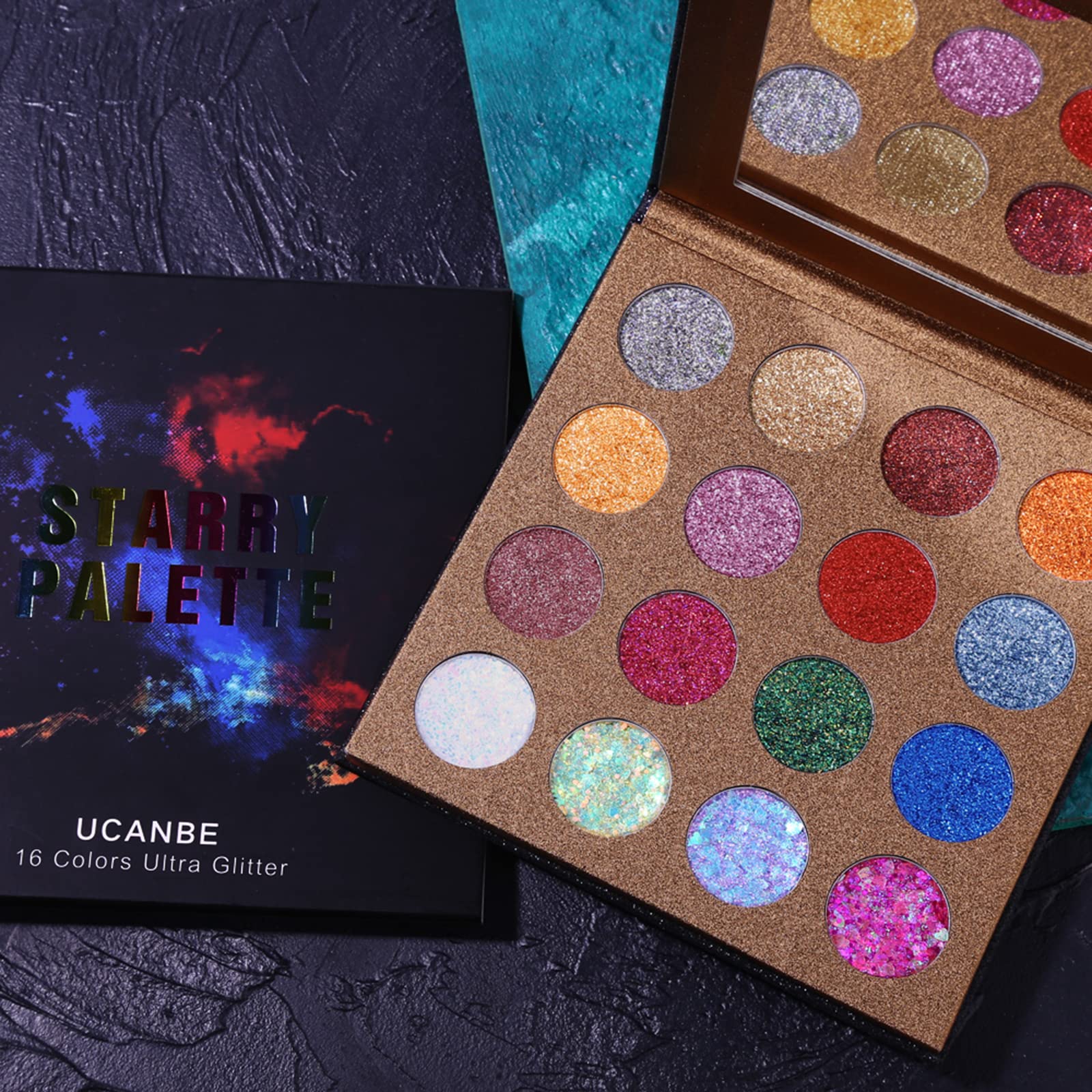 Aplicación en uñas, cuerpo y cabello con UCANBE Pro para looks coordinados.